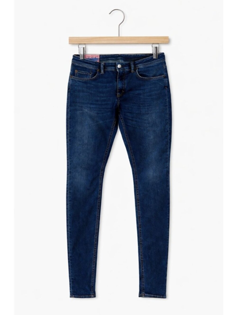ACNE STUDIOS Womens Size 24x27 Skinny Jeans Climb Dark Blue NEW